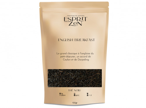 Esprit Zen - Thé Noir "English Breakfast" - nature - Sachet 100g