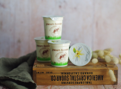 Ferme Chambon - Yaourts au Lait Cru de Vache et à la Vanille x4