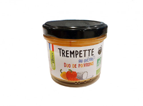 Fromagerie Seigneuret - Trempette au chèvre - Duo de Poivrons - 90g