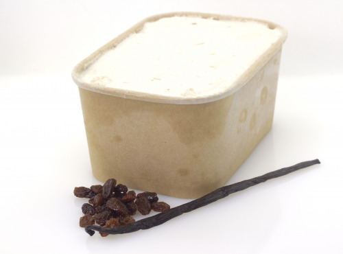 Sÿba - Glaces végétales - 1L - Glace rhum-raisin vanille