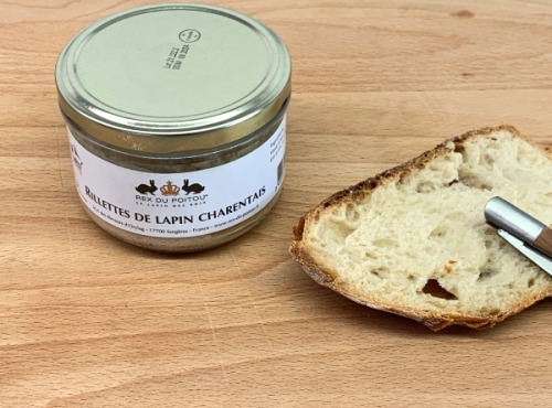 Eleveurs d'Orylag - REX DU POITOU - Rillettes de Lapin Charentais