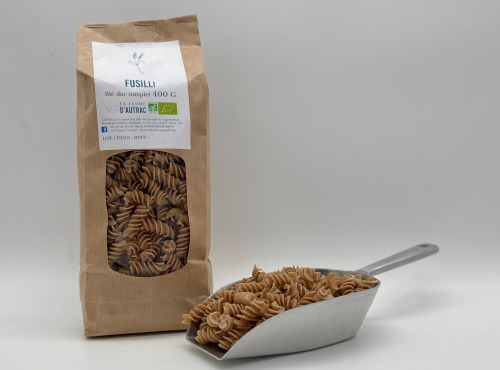 La Ferme d’Autrac - Fusilli à la farine de blé dur BIO 400g