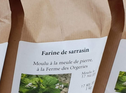 Gourmets de l'Ouest - Farine de sarrasin moulu à la meule de pierre