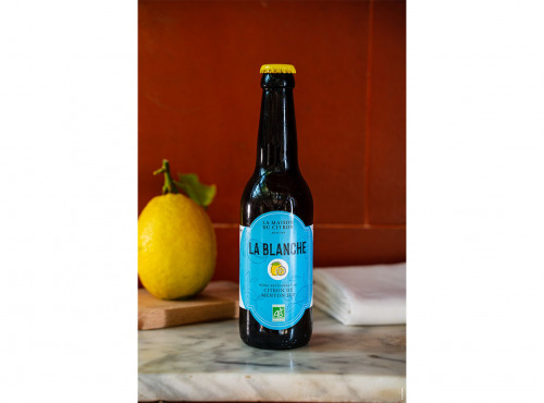 La Maison du Citron - Bière Blanche Bio au Citron de Menton  - 33 cl