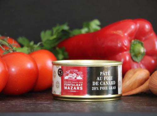 Fontalbat Mazars - Paté au foie de canard 20%