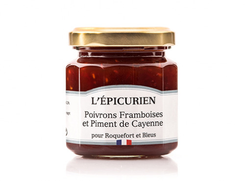 L'Epicurien - Confit de Poivrons Framboises et Piment de Cayenne