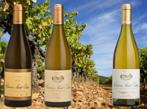 Château Saint Estève d'Uchaux - Coffret Cadeaux "NOS VIOGNIERS"  : 6 vins Blanc " Viogniers"