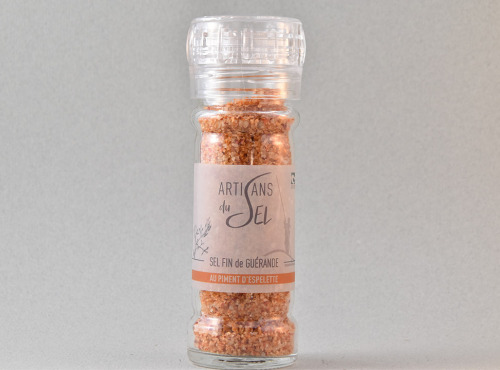 Artisans du Sel - Moulin à Sel au Piment d'Espelette 80g