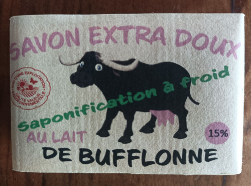 La Ferme de Souegnes - Savon au lait de Bufflonne