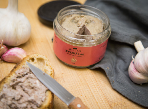 Maison Millas - Terrine De Pâté À L'ail Rose De Lautrec Aop - 180g