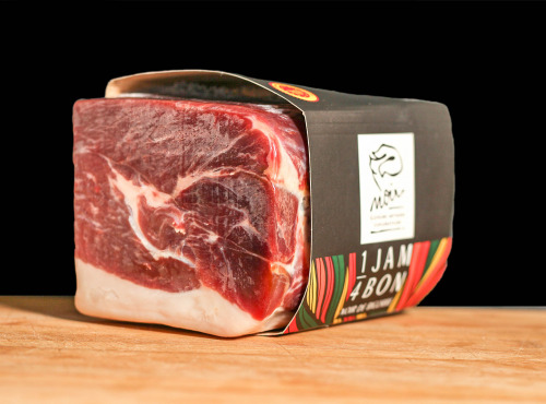 Le Goût du Boeuf - Jambon de Porc Noir De Bigorre AOP tranché 80g