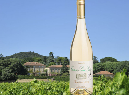 Château Saint Estève d'Uchaux - Viognier Roussanne Blanc sec Tradition 2020 AOP Côtes du Rhône BIO