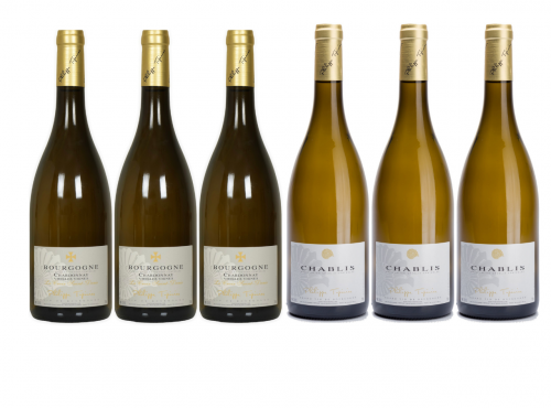 Domaine Tupinier Philippe - 3 Bouteilles de Bourgogne Blanc Vieilles Vignes 2019 Et 3 bouteilles de Chablis 2020