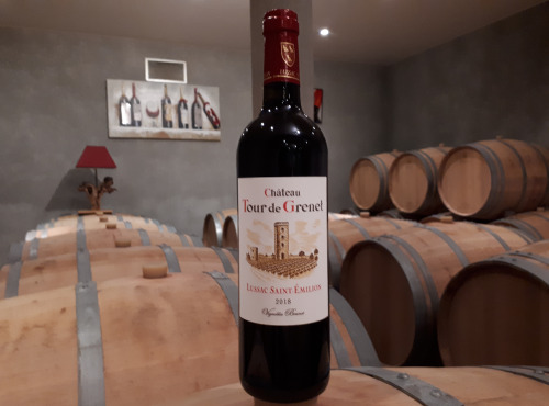 Vignobles Brunot - AOP Lussac Saint-Emilion Rouge - Château Tour de Grenet 2018 - 75cl