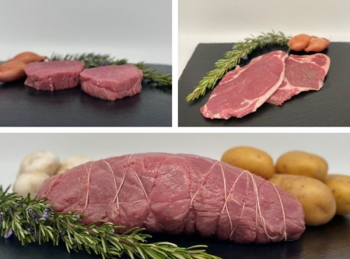 La Ferme d’Autrac - Colis de Bœuf BIO Prestige de 3kg