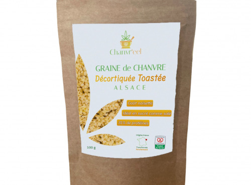 Adal Terra - Graine de Chanvre Décortiquée Toastée Bio