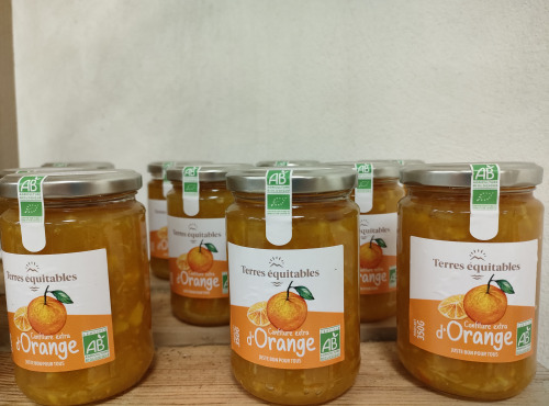 Coopérative Univert - Confiture EXTRA d'Orange Corse BIO