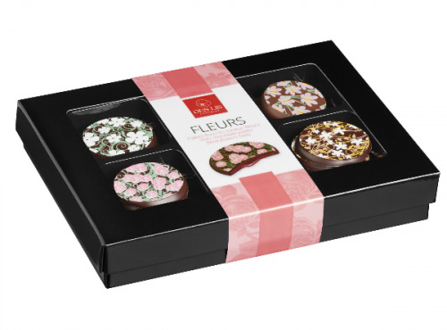 Des Lis Chocolat - Palets Aux Fleurs, 70g