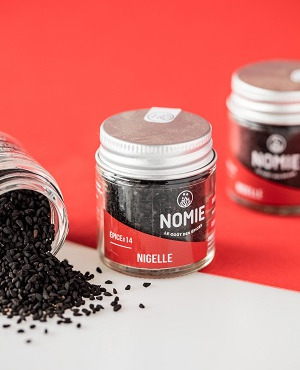 Nomie, le goût des épices - Nigelle, Cumin Noir