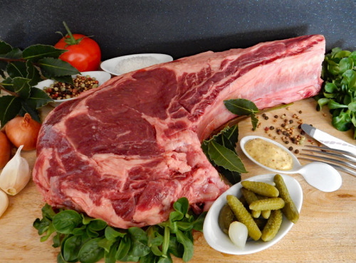 GAEC Villeneuve - Boeuf à la ferme - Côte De Bœuf Blonde D'aquitaine - 2kg