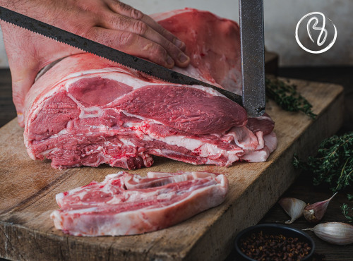 Maison BAYLE   -                                                                                                                                       Champions du Monde de boucherie 2016 - Côte d'Agneau - 400g