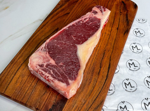 Maison Lascours - Faux Filet sur Os de Bœuf Noire de Baltique - 600gr