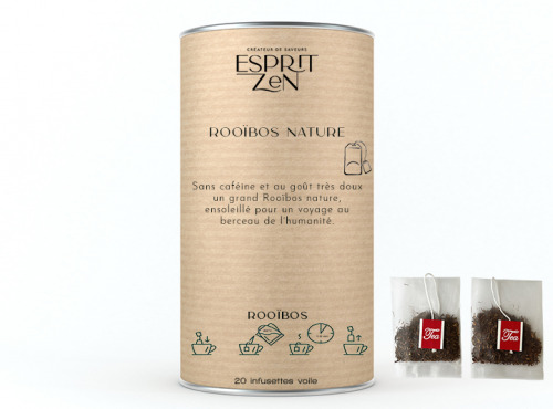 Esprit Zen - Rooïbos "Nature" - Boite de 20 Infusettes