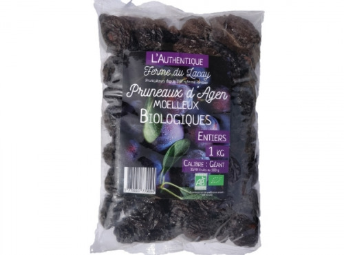 Ferme du Lacay - Pruneaux D'agen Moelleux Bio - 1kg