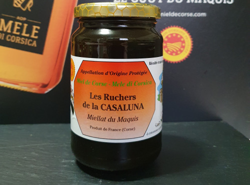 Les Ruchers de la Casaluna - Miellat du Maquis - 500g