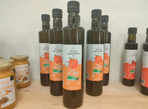 Coopérative Univert - Vinaigre de pomme BIO pur fruit équitable