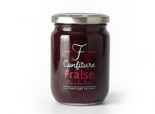 La Fraiseraie - Confiture Fraise Mara des Bois 345g