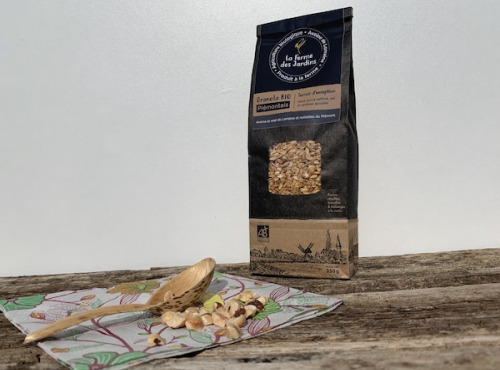 Ferme des Jardins - Granola Bio Piemontais : Miel Et Noisette Du Piemont