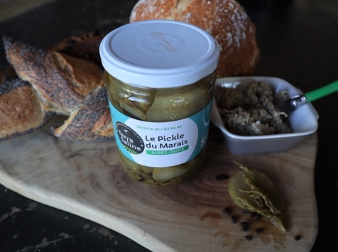 LA FERME DES BALEINES - Pickles Bio Du Marais - 310 G - Terre Saline