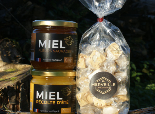 Merveille Apiculture - Assortiment Miel / Nougat