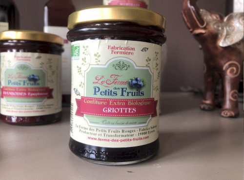 La Ferme des petits fruits - Confiture BIO griottes