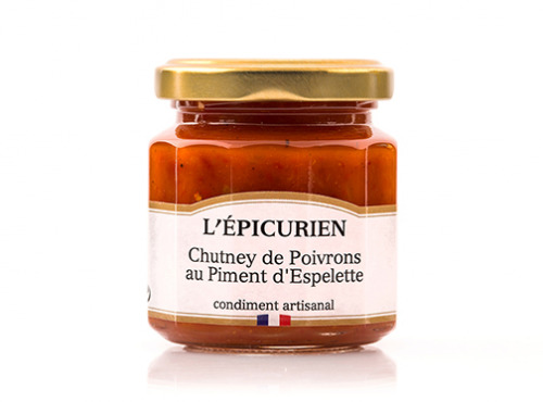 L'Epicurien - Chutney de Poivrons au Piment d'Espelette