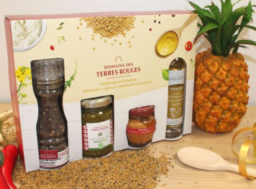 Domaine des Terres Rouges - Coffret Cadeau Condiments