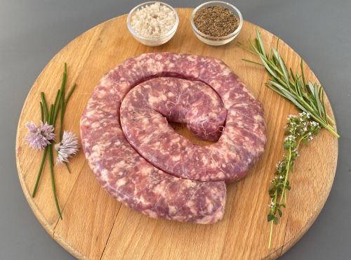 Mas de Monille - Saucisse 250g - Porc noir gascon