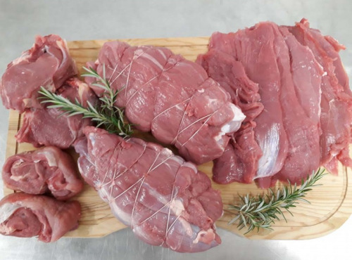 Ferme des Hautes Granges - Colis de veau 8 kg blonde d'aquitaine