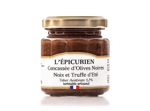 L'Epicurien - Concassée d'Olives Noires Noix et Truffe d'Eté 1,2%