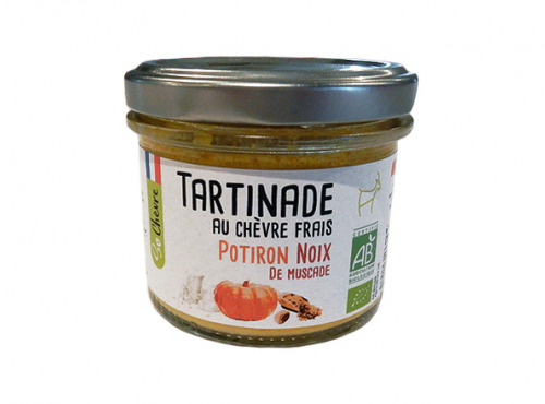 Fromagerie Seigneuret - Tartinade Au Chèvre Frais - Potiron Et Noix De Muscade 90g