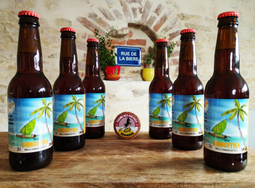 Ferme des Chèvres Brasseuses - Bière SIMCITRA - IPA Tropical - 6 Bouteilles 33cl