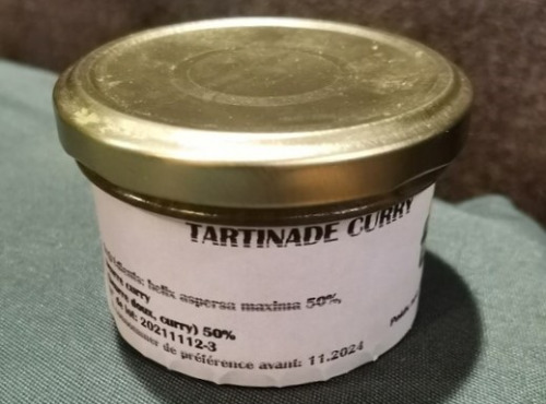 Garnier Amandine - Tartinade Escargots Saveur Curry