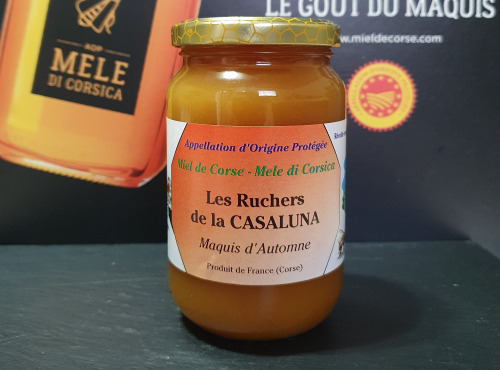 Les Ruchers de la Casaluna - Miel Maquis d'Automne - 500g