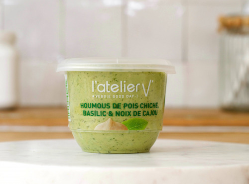 L’Atelier V* - Houmous de Pois Chiche, Basilic et Noix de Cajou