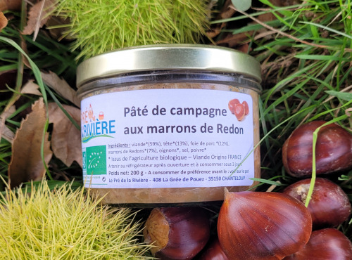 Le Pré de la Rivière - Pâté de Campagne aux marrons de Redon