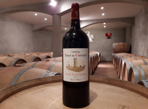 Vignobles Brunot - AOP Lussac Saint-Emilion Rouge - Château Tour de Grenet 2016 - Magnum 150cl