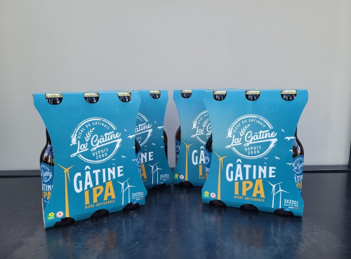 La Gâtine - 4 Packs de bières IPA  artisanales 3 x 33 cl