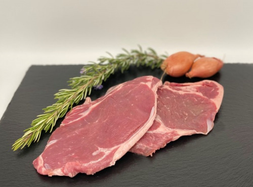 La Ferme d’Autrac - Entrecôte Bœuf BIO, 2 morceaux, poids total minimum 400gr