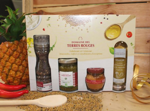 Domaine des Terres Rouges - Coffret Cadeau Condiments